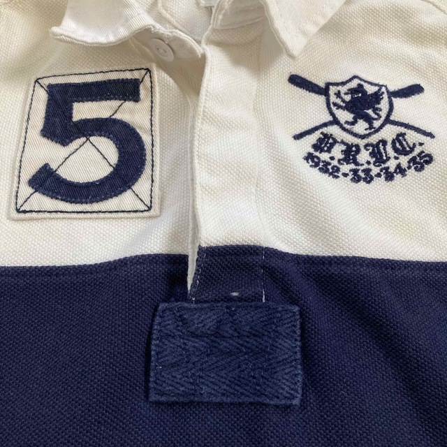 POLO RALPH LAUREN(ポロラルフローレン)のポロラルフローレン　半袖　ショートオール　ロンパース  ２点セット つなぎ　夏服 キッズ/ベビー/マタニティのベビー服(~85cm)(ロンパース)の商品写真