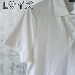 ラルフローレン(Ralph Lauren)のラルフローレン 半袖ポロシャツ ホワイト Lサイズ(ポロシャツ)