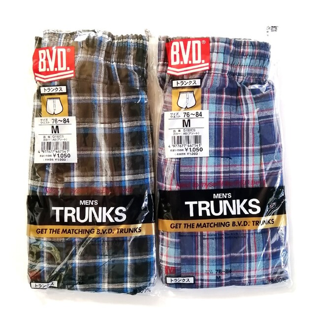 お気にいる BVD ⑤ トランクス 2枚セット POLO BVD トランクス M