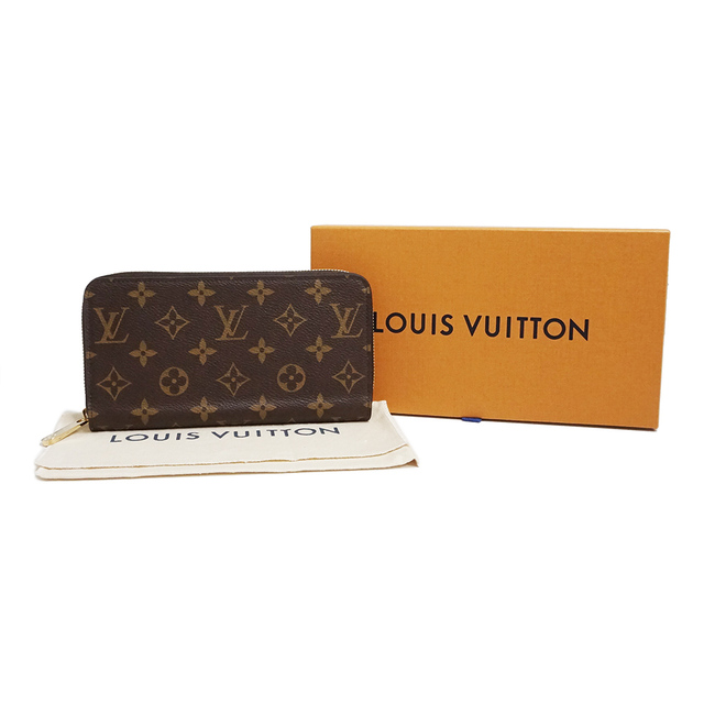 LOUIS VUITTON(ルイヴィトン)のルイ ヴィトン ジッピー ウォレット ラウンドファスナー 長財布 モノグラム ローズバレリーヌ ブラウン ピンク 茶 M41894 箱付 LOUIS VUITTON（新品・未使用品） レディースのファッション小物(財布)の商品写真