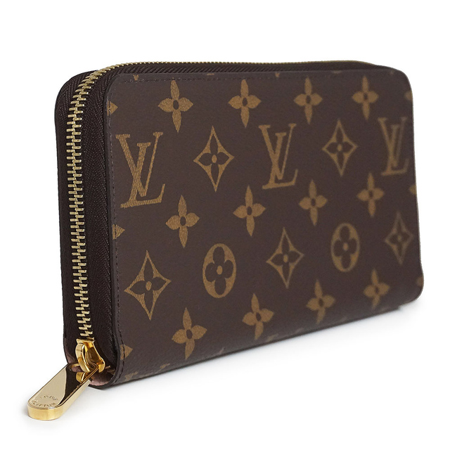 LOUIS VUITTON(ルイヴィトン)のルイ ヴィトン ジッピー ウォレット ラウンドファスナー 長財布 モノグラム ローズバレリーヌ ブラウン ピンク 茶 M41894 箱付 LOUIS VUITTON（新品・未使用品） レディースのファッション小物(財布)の商品写真