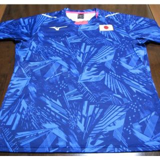 ミズノ(MIZUNO)の【送料込・レア美品】バレーボール・日本女子代表Tシャツ サイズXL/五輪ﾓﾃﾞﾙ(バレーボール)