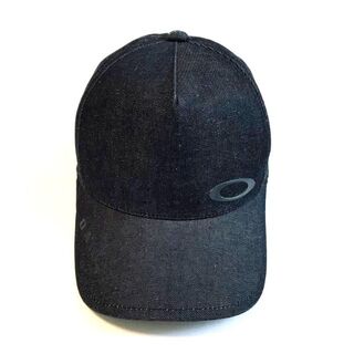 オークリー(Oakley)の美品 OAKLEY オークリー スカル ロゴ キャップ 野球帽 ゴルフウェア(キャップ)