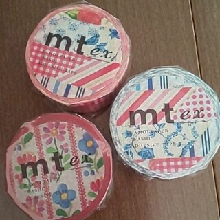 エムティー(mt)のmt ex  ３種類　sale　細マステ　3巻セット(テープ/マスキングテープ)