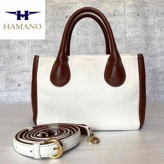 濱野皮革工藝/HAMANO - 【極美品】HAMANO 濱野皮革工藝 ブラウン