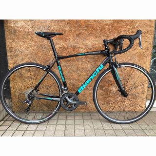 ビアンキ(Bianchi)のBIANCHI VIA NIRONE7 claris ロードバイク大きめ(自転車本体)