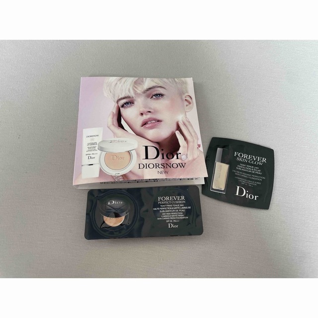 Dior(ディオール)のディオール　ファンデーション　サンプルセット コスメ/美容のキット/セット(サンプル/トライアルキット)の商品写真
