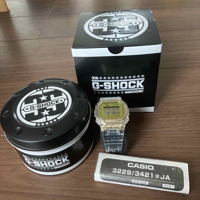 G-SHOCK(ジーショック)のG-SHOCK クリアスケルトン　35周年記念 メンズの時計(腕時計(デジタル))の商品写真