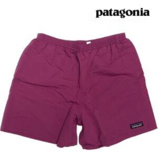 パタゴニア(patagonia)のpatagonia ショートパンツ L バギーズ ショーツ5インチ ピンク(ショートパンツ)