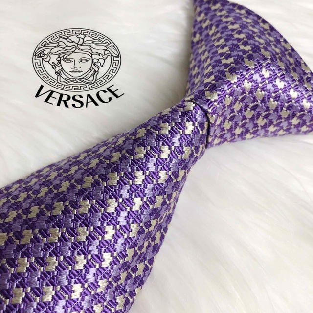 VERSACE(ヴェルサーチ)の極美品 VERSACE ヴェルサーチ ネクタイ メンズのファッション小物(ネクタイ)の商品写真