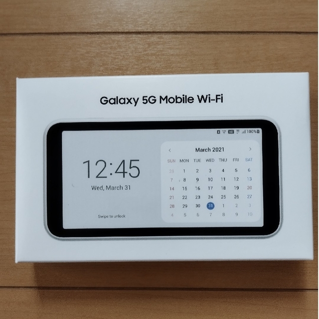 wimaxGalaxy 5G Mobile Wi-Fi SCR01SWUモバイルルーター