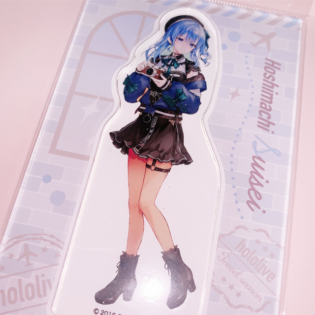 ホロライブ 星街すいせい アクスタ アクリルスタンド しらけん