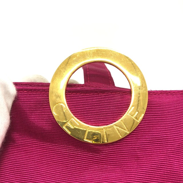 CELINE - セリーヌ CELINE ミニポーチ サークルロゴ カバン 化粧 CELINE - セリーヌ CELINE ミニポーチ サークルロゴ カバン 化粧