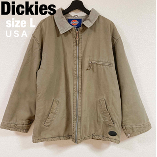 ディッキーズ(Dickies)の【USED】Dickies 中綿入りワークジャケットL アメリカ古着(ミリタリージャケット)