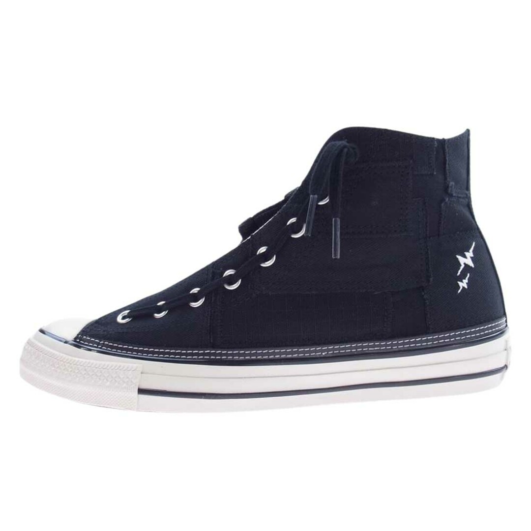 ウィズリミテッド WHIZLIMITED  スニーカー × mita sneakers ミタスニーカーズ × Converse コンバース All Star US HI WLMS ハイカット スニーカー  ブラック系 28cm【新古品】【未使用】