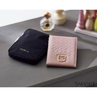 フルラ(Furla)のFURLA フルラ ミラー&ミラーケース Sweet 特別付録 鏡 ケース(ミラー)