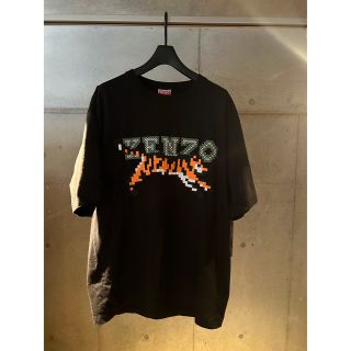 kenzo 刺繍 Tシャツ 黒 新品未使用 タグ付き 自画像 ポートレート