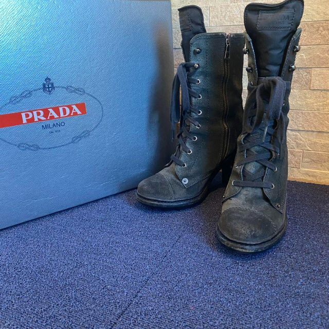 PRADA プラダショートブーツ