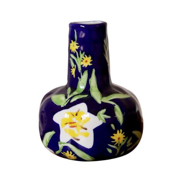 Zhuose painted art vase 手書き花柄 フラワーベース 花瓶の通販 Zhuose painted art vase 手書き花柄 フラワーベース 花瓶の通販