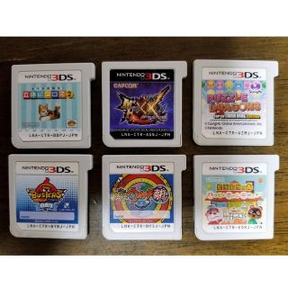 ニンテンドー3DS(ニンテンドー3DS)のニンテンドー3DS  ソフト　6点まとめ売り(家庭用ゲームソフト)