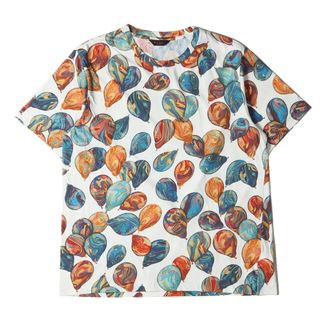 ポールスミス(Paul Smith)のPaul Smith ポールスミス Tシャツ サイズ:L マーブル バルーン プリントTシャツ PHOTOGRAPHIC BALLOONS PRINT T-SHIRTS 184318 299Z 総柄 クルーネック 半袖 COLLECTION ホワイトマルチカラー トップス カットソー カジュアル ブランド 日本製【メンズ】【中古】【K3733】(Tシャツ/カットソー(半袖/袖なし))