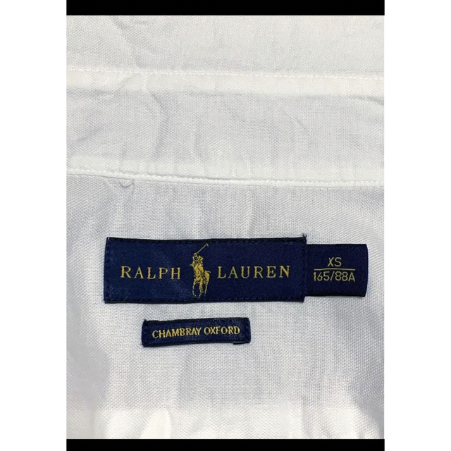 Ralph Lauren(ラルフローレン)の【希少 ホワイト シャンブレー】 ラルフローレン 半袖 シャツ 1214 メンズのトップス(シャツ)の商品写真