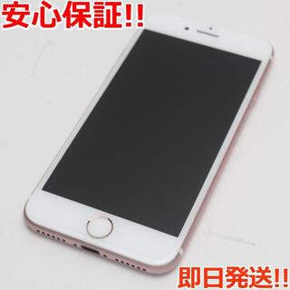 アイフォーン(iPhone)の超美品 SIMフリー iPhone7 32GB ローズゴールド(スマートフォン本体)