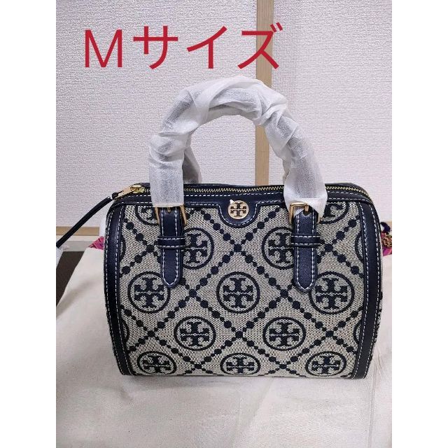 Tory Burch - トリーバーチ ボストン ハンドバッグ ネイビー 大きい