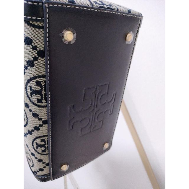 Tory Burch - トリーバーチ ボストン ハンドバッグ ネイビー 大きい