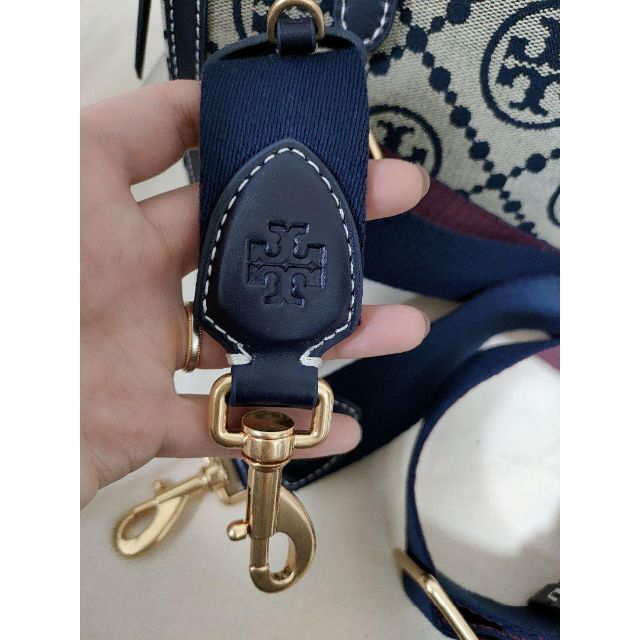 Tory Burch - トリーバーチ ボストン ハンドバッグ ネイビー 大きい