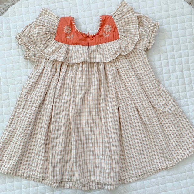 apolina ワンピース3-5y キッズ/ベビー/マタニティのキッズ服女の子用(90cm~)(ワンピース)の商品写真