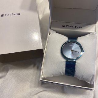 BERING - BERING time to care Glossy blue 新品未使用