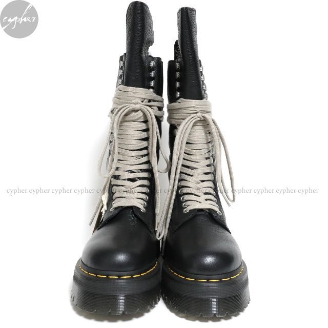 Rick Owens(リックオウエンス)のUK7 新品 リックオウエンス ドクターマーチン 1918 RO レザー ブーツ メンズの靴/シューズ(ブーツ)の商品写真