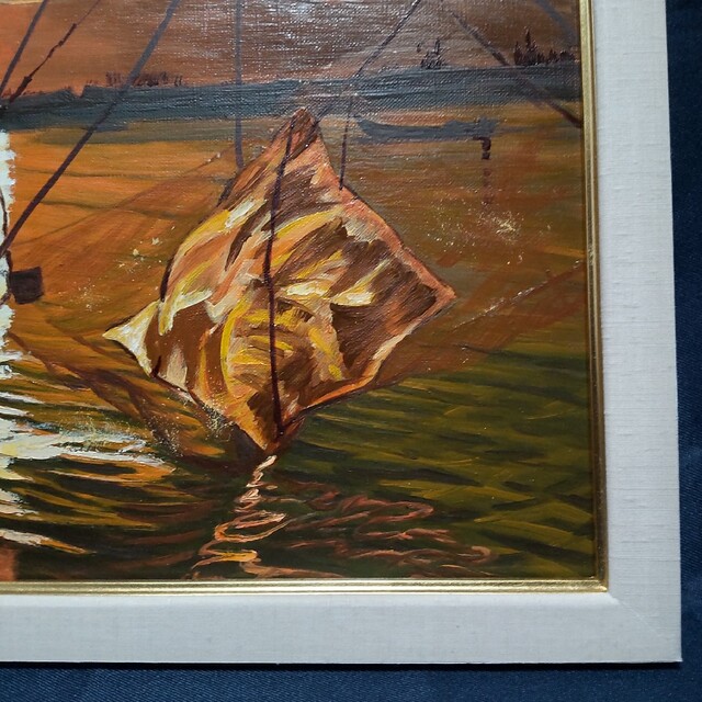 油絵 額縁 絵画 作者不明 - 通販 - www.photoventuresnamibia.com