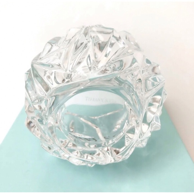 Tiffany \u0026 Co. ティファニー クリスタルキャンドルホルダー