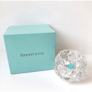 TIFFANY\u0026Co. ティファニー クリスタル キャンドル ホルダー