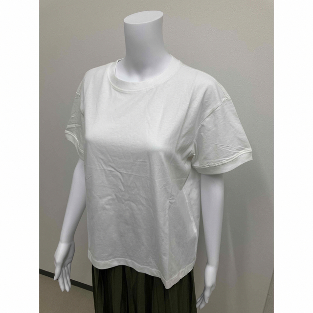 新品　Tシャツ　セット売り　白　ホワイト　ピンク　 3Lサイズ　無地TEE 半袖 レディースのトップス(Tシャツ(半袖/袖なし))の商品写真