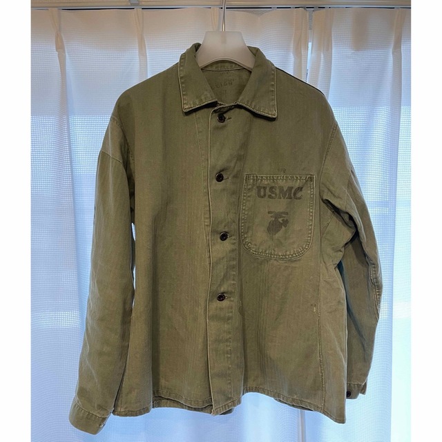 40's P-47 U.S.M.C HBT JACKET アメリカ軍　海兵隊