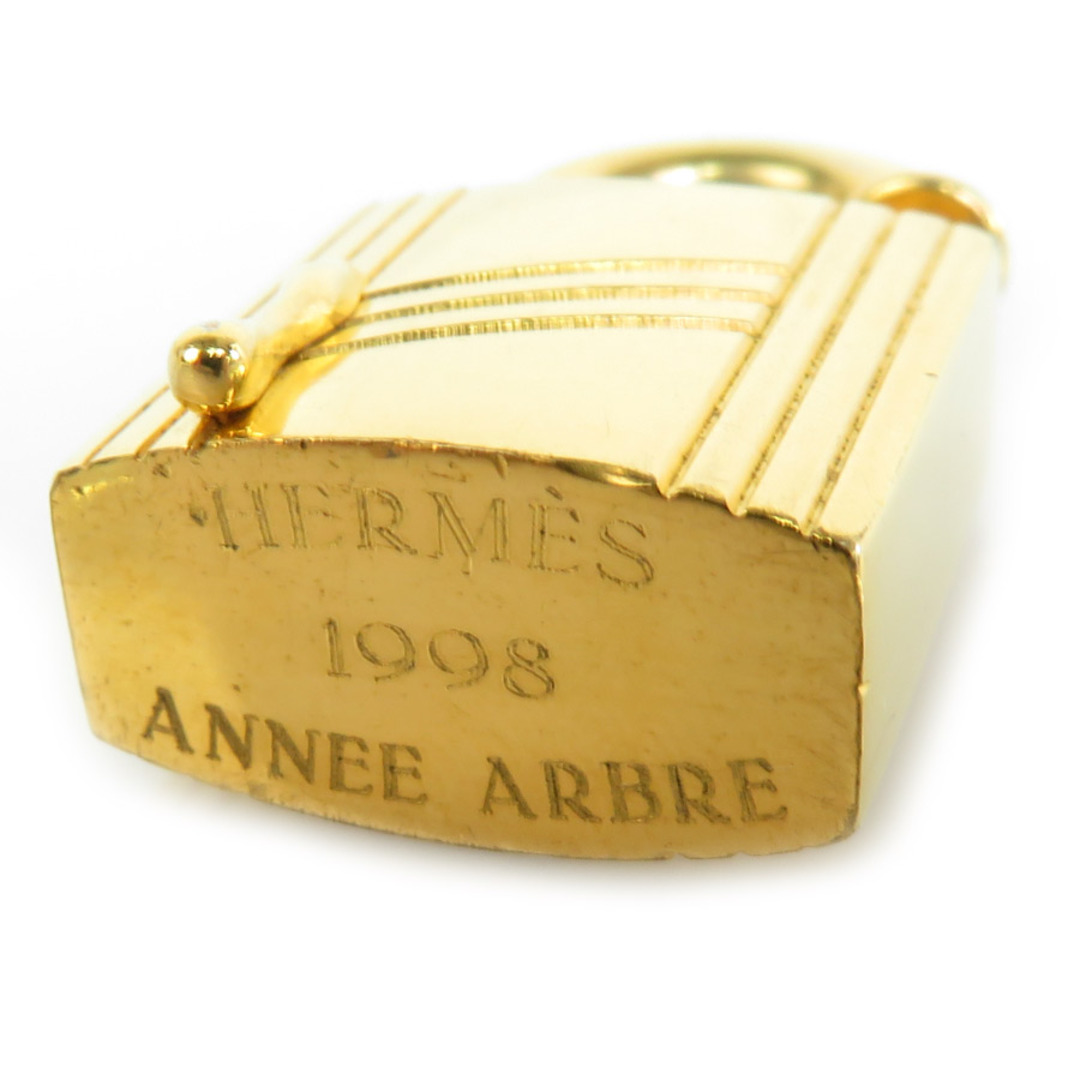 エルメス HERMES チャーム カデナ 1998 ANNEE ARBRE GP ゴールド ユニセックス 送料無料 55102a