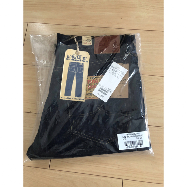 訳あり商品 BEAMS RRL - RRL PLUS 53-MB TAPER STRAIGHT 別注 デニム+