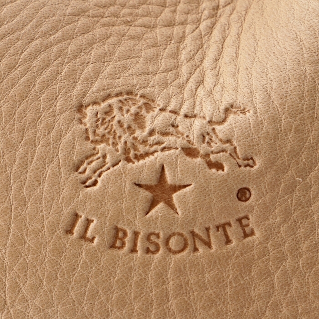 IL BISONTE(イルビゾンテ)のイルビゾンテ IL BISONTE ショルダーバッグ ドローストリングバッグ 巾着型 斜め掛け クロスボディ BBU001 PV0001 NA161B レディースのバッグ(ハンドバッグ)の商品写真