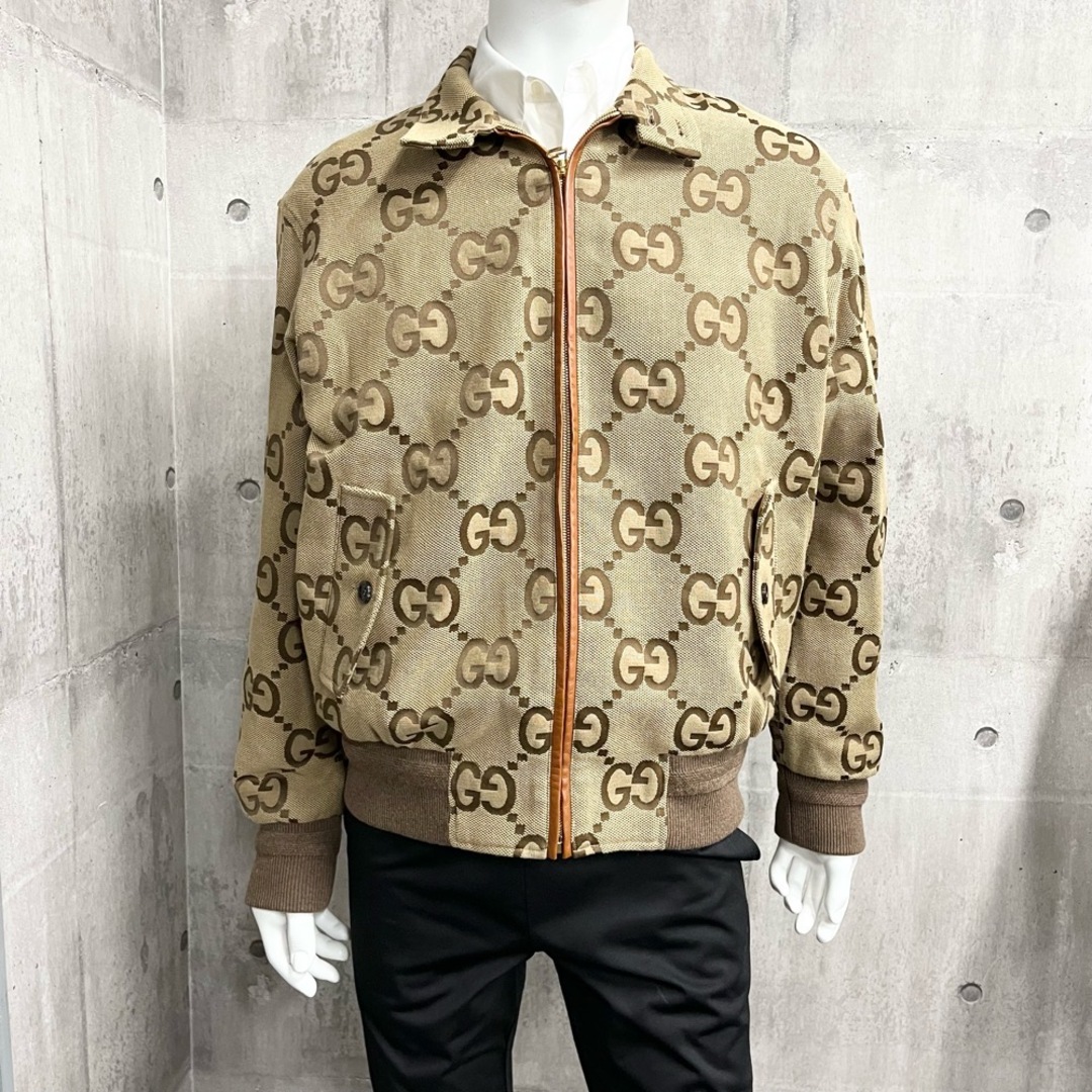 Gucci   GUCCI グッチ ジャケット ジャンボGGキャンバス ブルゾン SS