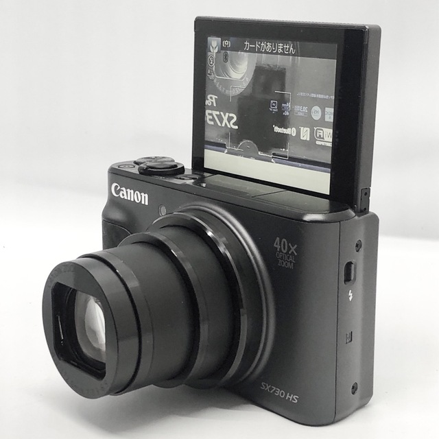 Canon(キヤノン)のCANON PowerShot SX730 HS [ブラック] スマホ/家電/カメラのカメラ(コンパクトデジタルカメラ)の商品写真