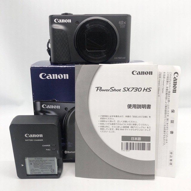 Canon(キヤノン)のCANON PowerShot SX730 HS [ブラック] スマホ/家電/カメラのカメラ(コンパクトデジタルカメラ)の商品写真