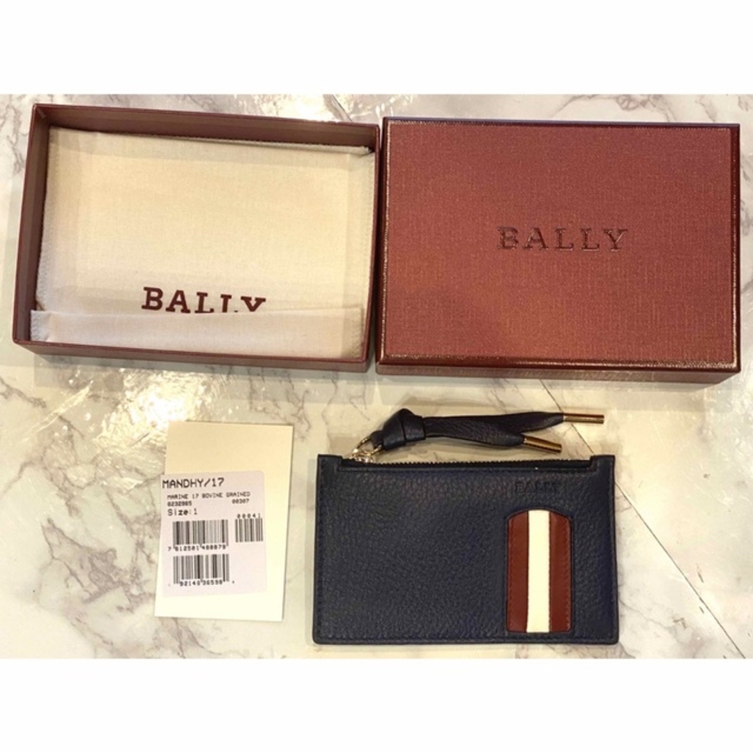 Bally(バリー)のBALLY バリー カードケース メンズ レディース レザー 本革 BLACK  レディースのファッション小物(パスケース/IDカードホルダー)の商品写真