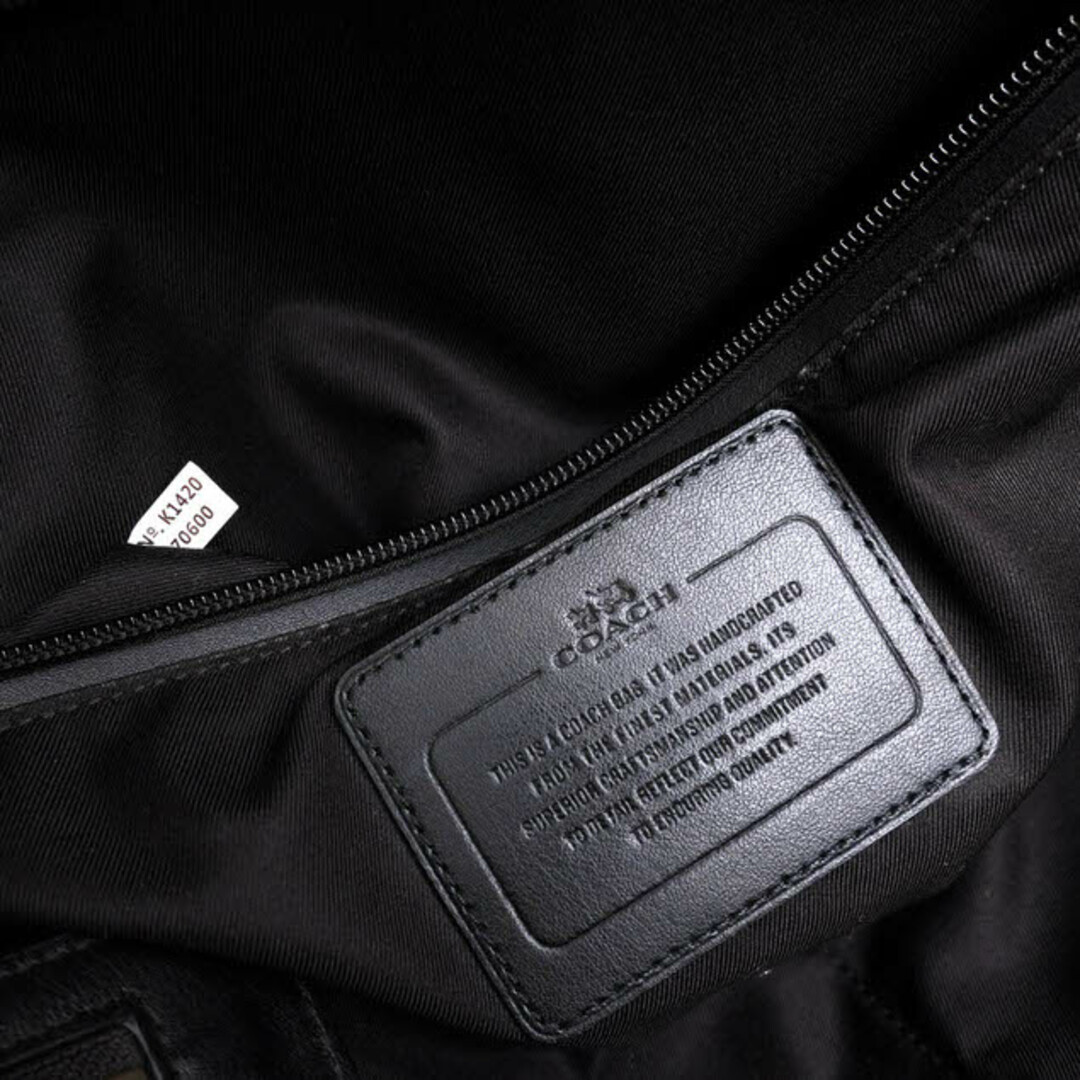 コーチ/COACH バッグ トートバッグ 鞄 ハンドバッグ メンズ 男性 男性用レザー 革 本革 ブラック 黒 70600 Bleecker Legacy Business Tote ブリーカー レガシー ビジネストート 2WAY ショルダーバッグ シボ革 シュリンクレザー 肩掛け