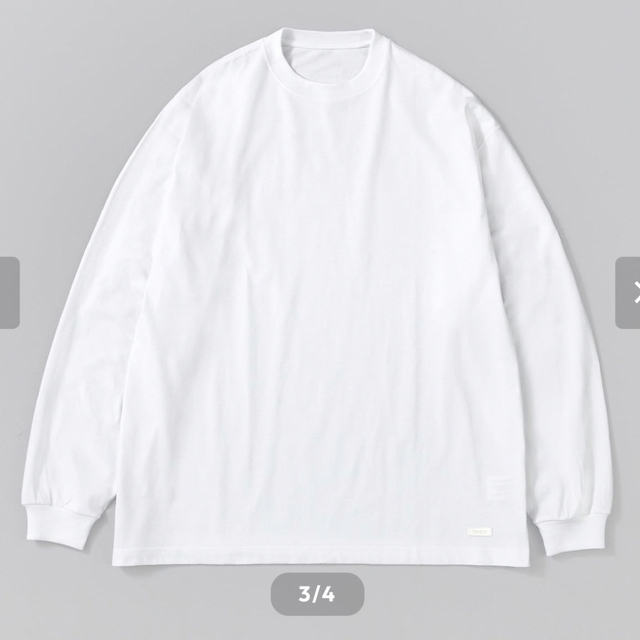 1LDK SELECT(ワンエルディーケーセレクト)のennoy 2Pack L/S T-Shirts (WHITE) S メンズのトップス(Tシャツ/カットソー(七分/長袖))の商品写真