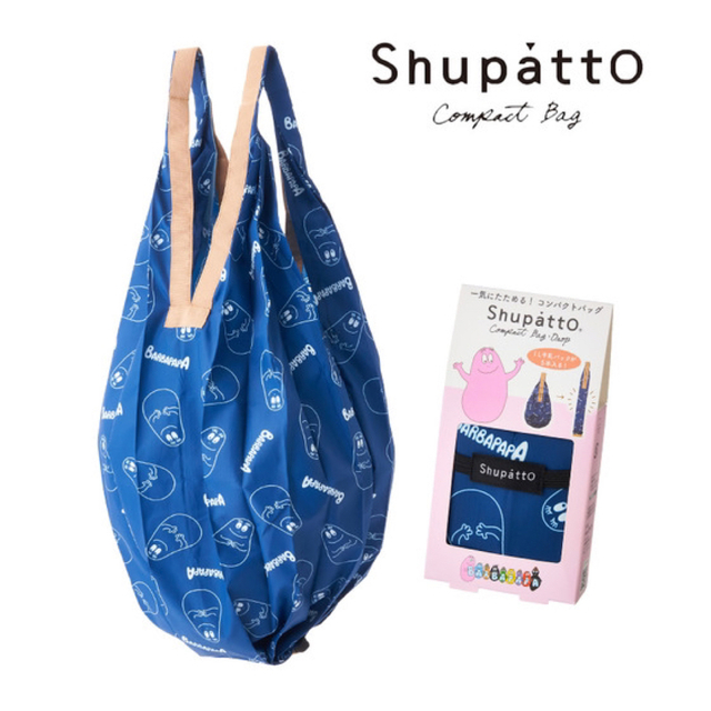 【PLAZA】バーバパパ Shupatto シュパット エコバッグ Drop レディースのバッグ(エコバッグ)の商品写真