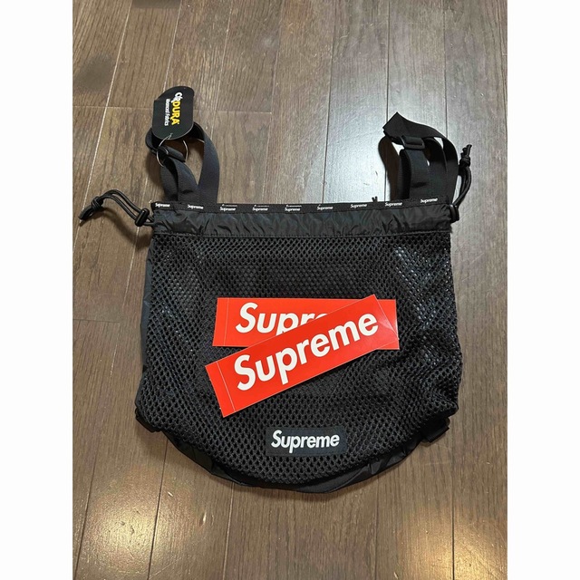 Supreme Mesh Small Backpack ステッカー付き