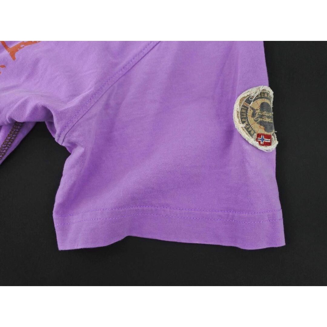 NAPAPIJRI(ナパピリ)のNapapijri ナパピリ プリント ワッペン Tシャツ sizeS/ラベンダー ■◆ レディース レディースのトップス(Tシャツ(半袖/袖なし))の商品写真